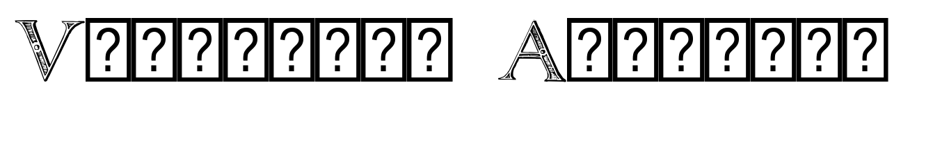 Victorian Alphabets H Titivilus